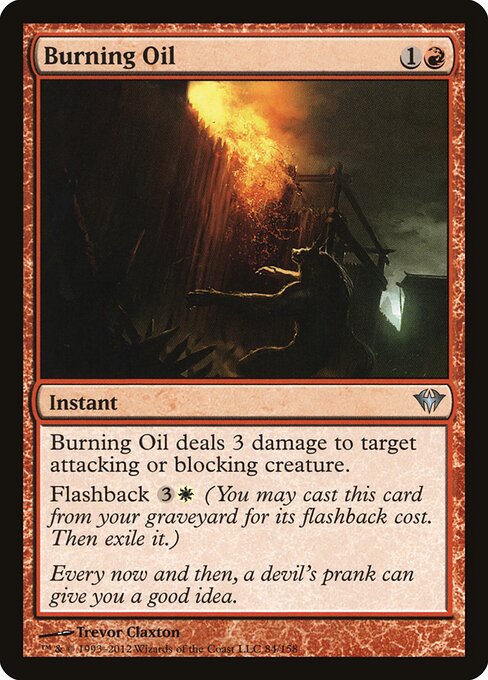 Burning Oil 84