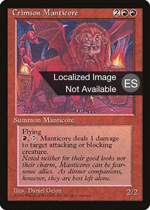 Crimson Manticore 183