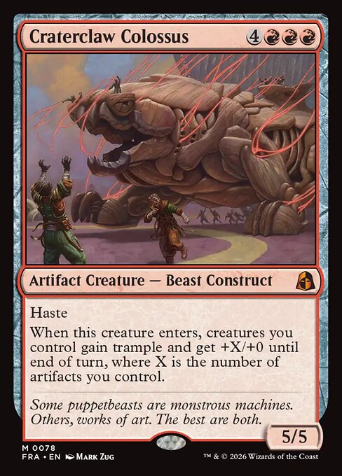 Craterclaw Colossus 78