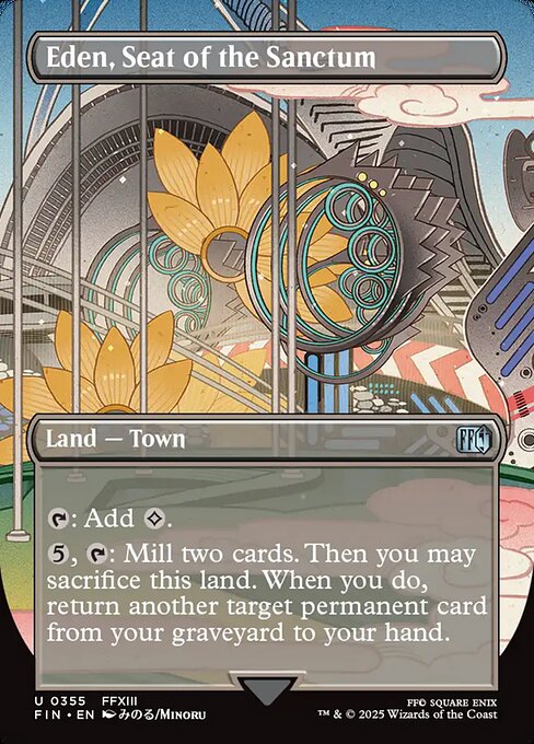 Eden, Seat of the Sanctum 355