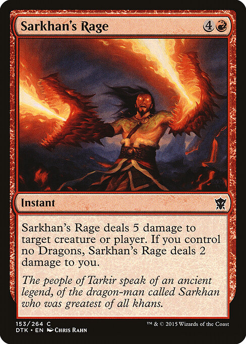 Sarkhan's Rage 153
