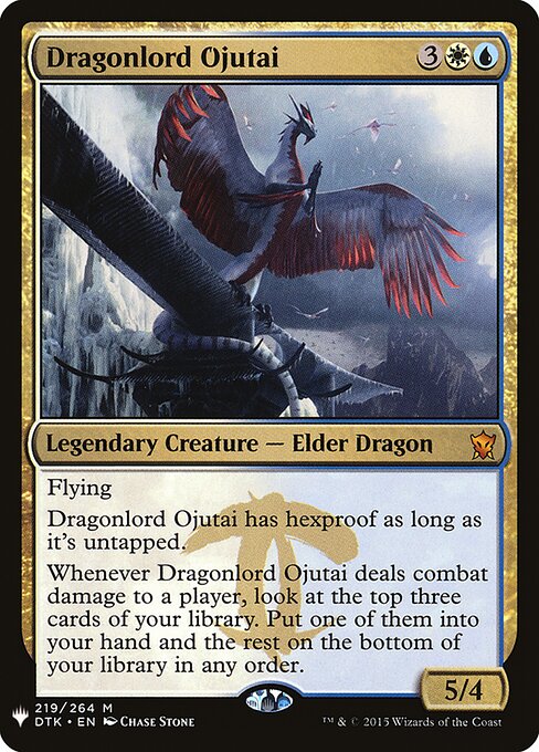 Dragonlord Ojutai DTK-219