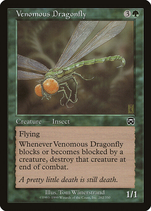 Venomous Dragonfly 282