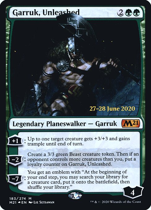 Garruk, Unleashed 183s