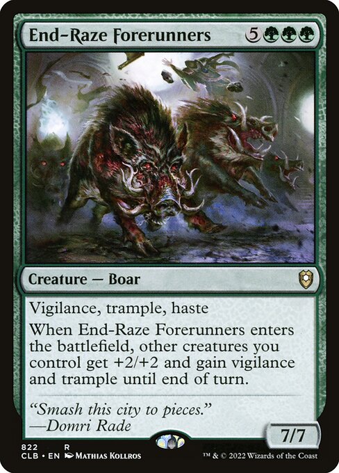 End-Raze Forerunners 822