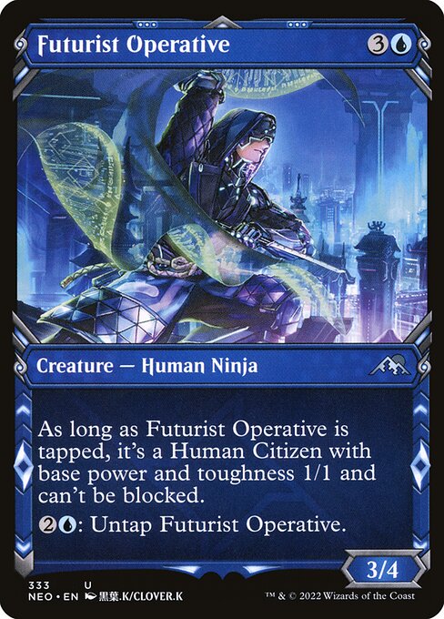 Futurist Operative 333