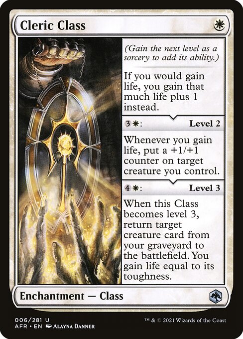 Cleric Class 6
