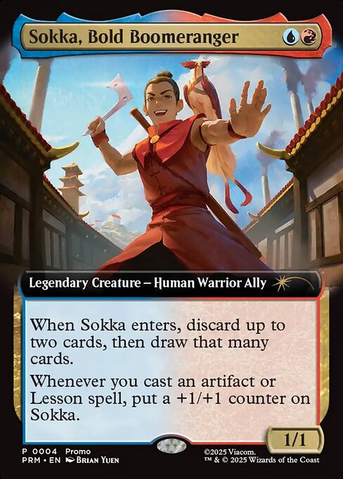 Sokka, Bold Boomeranger 18