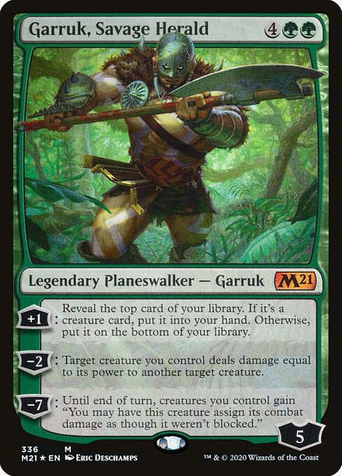 Garruk, Savage Herald 336