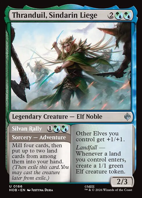Thranduil, Sindarin Liege // Silvan Rally 166