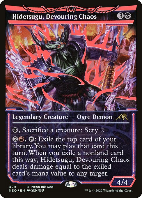 Hidetsugu, Devouring Chaos 429