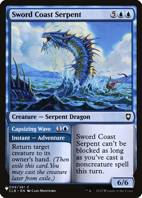 Sword Coast Serpent // Capsizing Wave CLB-99