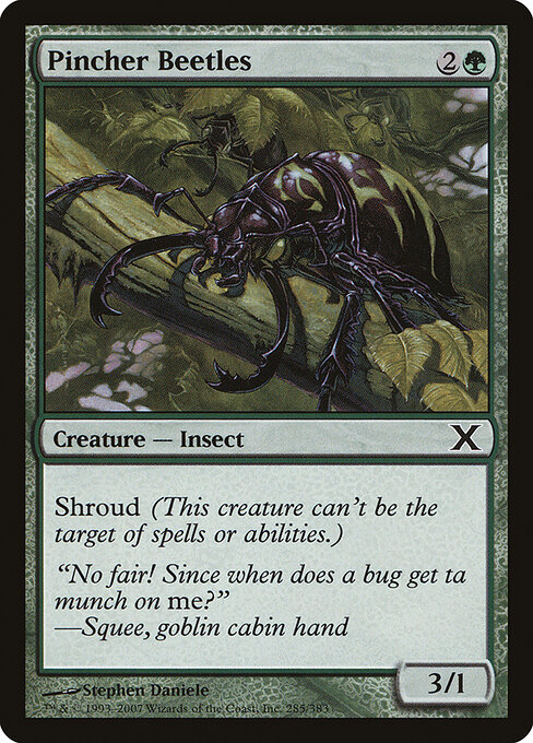 Pincher Beetles 285