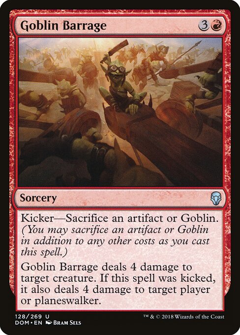 Goblin Barrage 128