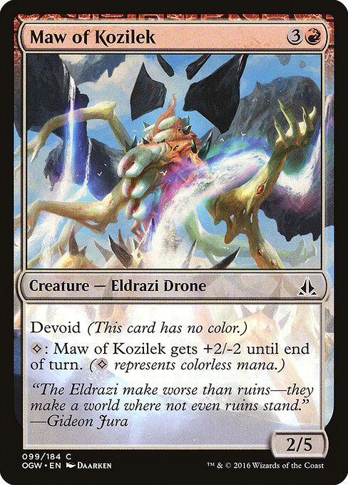 Maw of Kozilek 99