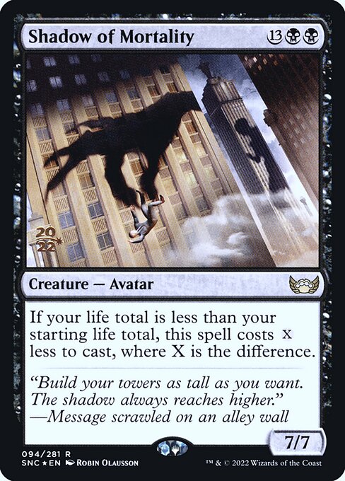 Shadow of Mortality 94s