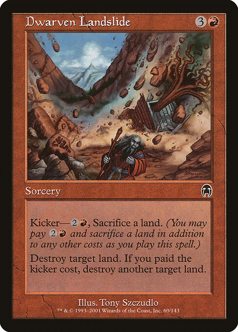 Dwarven Landslide 60