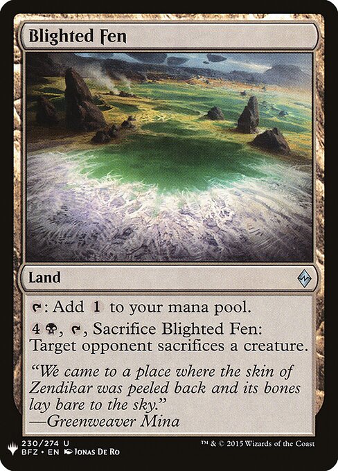 Blighted Fen BFZ-230