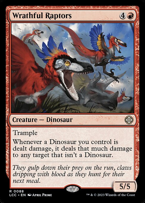 Wrathful Raptors 88