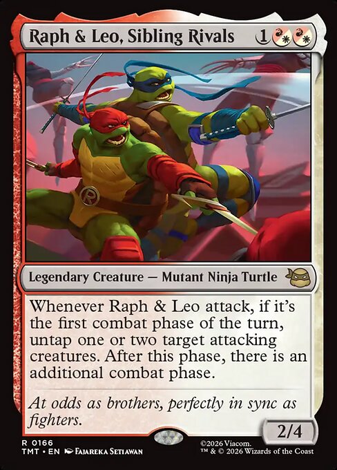 Raph & Leo, Sibling Rivals 166