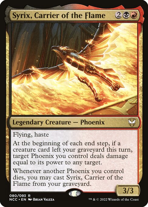 Syrix, Carrier of the Flame 80