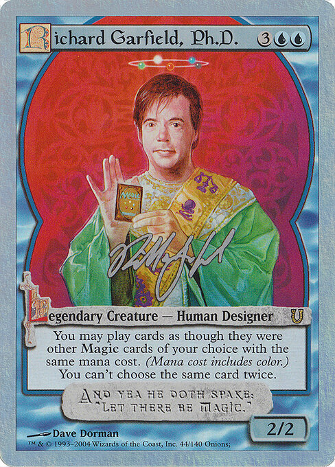 Richard Garfield, Ph.D. 44★