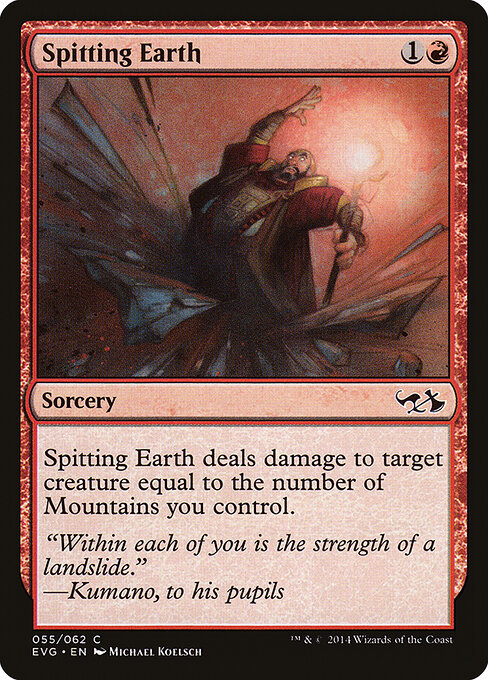 Spitting Earth 55