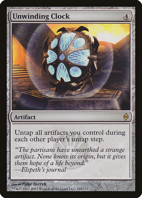 Unwinding Clock 164