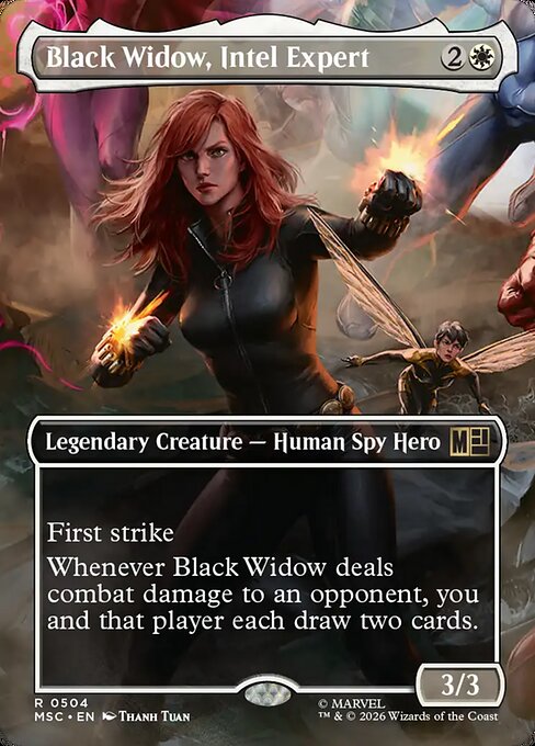 Black Widow, Intel Expert 504