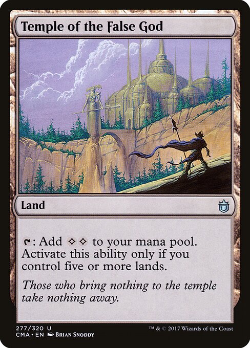 Temple of the False God 277