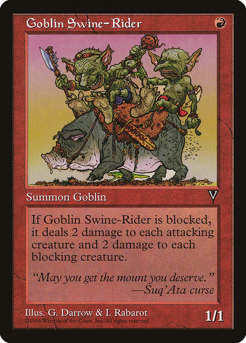 Goblin Swine-Rider 81