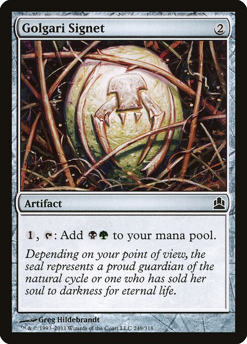 Golgari Signet 249