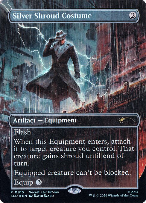 Silver Shroud Costume 915