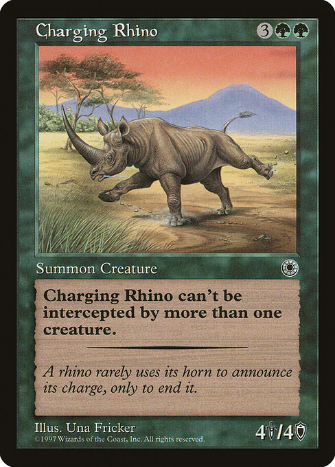 Charging Rhino 161