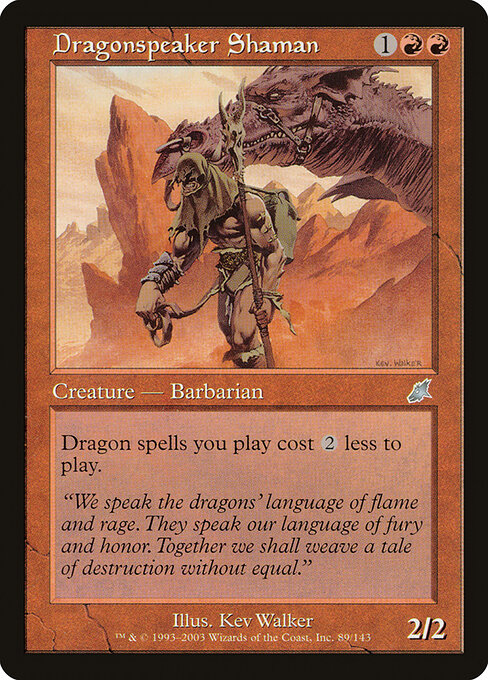 Dragonspeaker Shaman 89