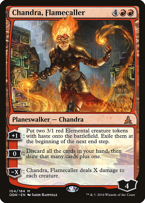 Chandra, Flamecaller 104