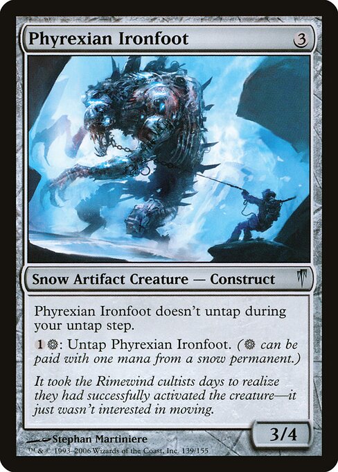 Phyrexian Ironfoot 139