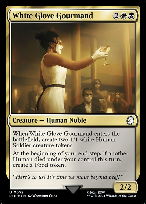 White Glove Gourmand 652