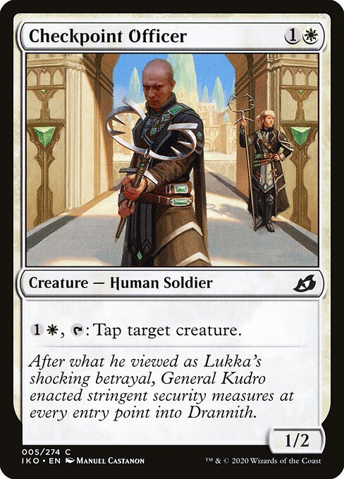 Checkpoint Officer 5