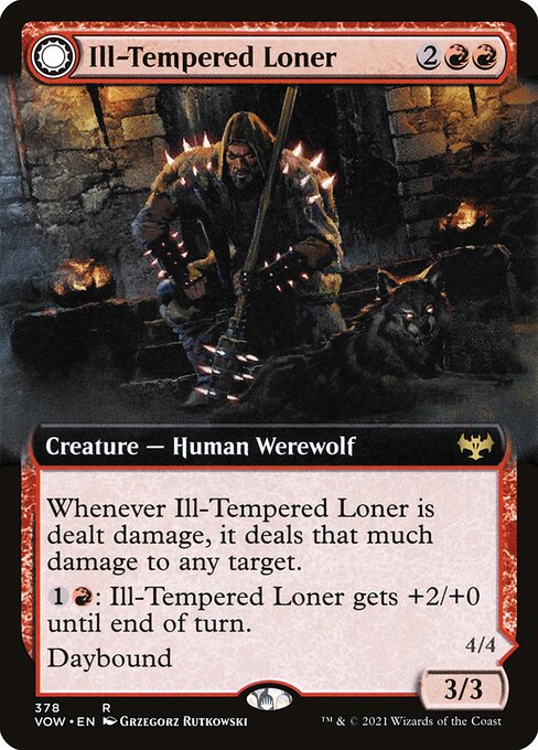 Ill-Tempered Loner // Howlpack Avenger 378