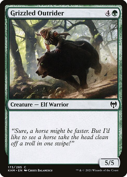Grizzled Outrider 173