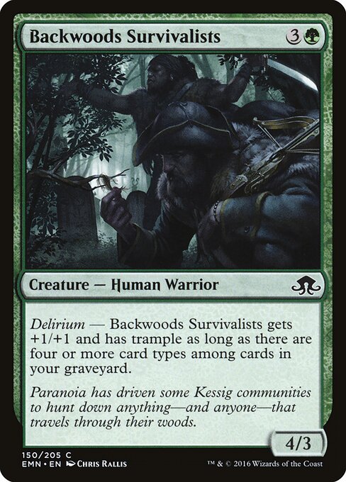 Backwoods Survivalists 150