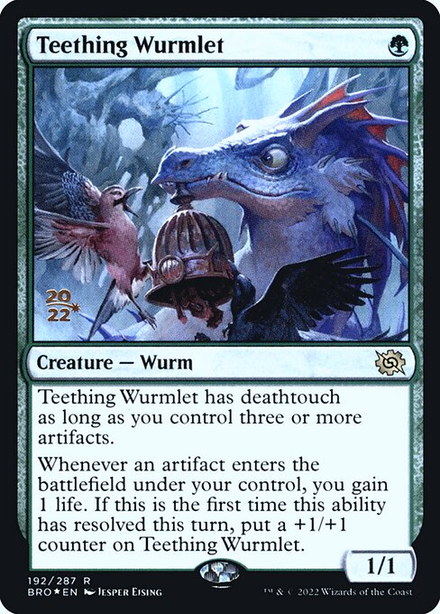 Teething Wurmlet 192s
