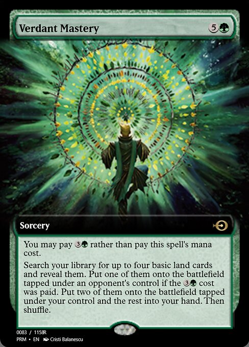 Verdant Mastery 90138