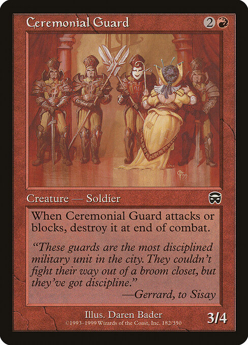 Ceremonial Guard 182