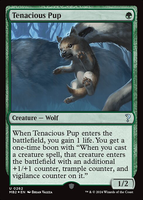 Tenacious Pup 262