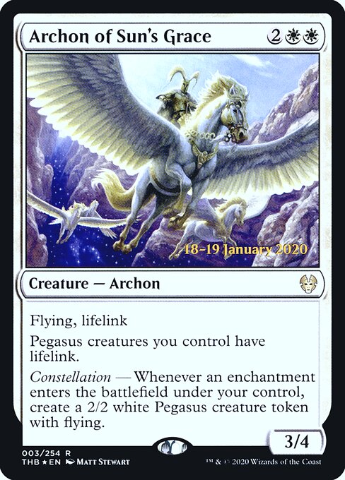 Archon of Sun's Grace 3s