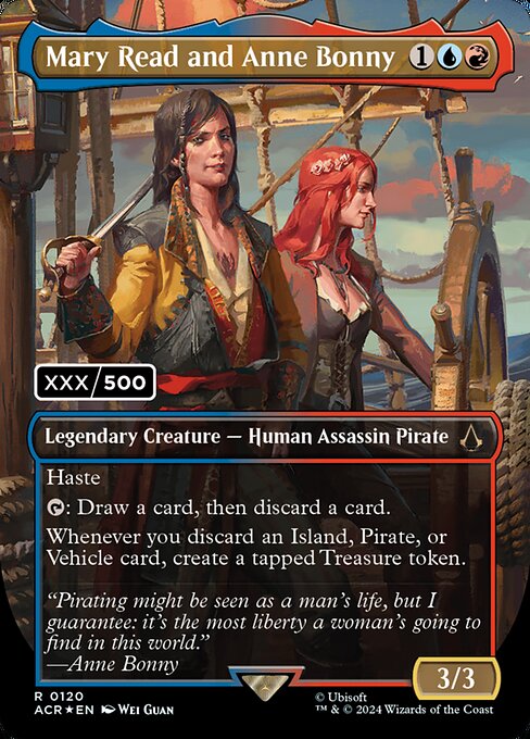 Mary Read and Anne Bonny 120z