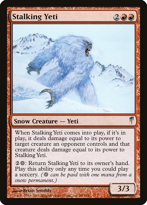 Stalking Yeti 98