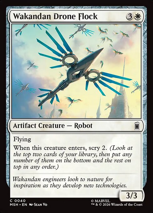 Wakandan Drone Flock 40